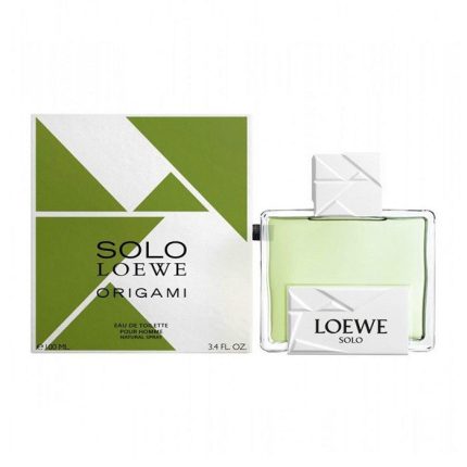 عطر مردانه لوئوه (Loewe) مدل سولو اوریگامی لوئوه (Solo Loewe Origami) حجم 100 میل