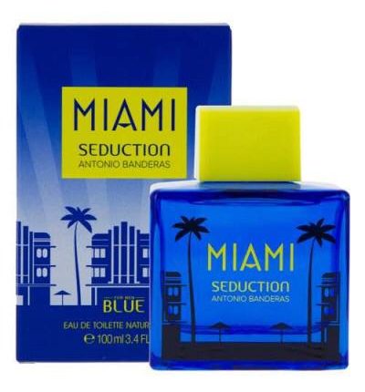 عطر مردانه آنتونیو باندراس میامی سداکشن بلو Antonio Banderas Miami Seduction Blue for Men