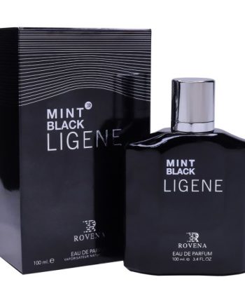 عطر مردانه روونا (Rovena) مدل مینت بلک لیجن (Mint Black Ligene) حجم 100 میل