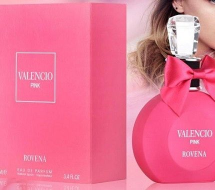 عطر زنانه روونا (Rovena) مدل والنتینو پینک (صورتی) (Valentino Pink) حجم 100 میل