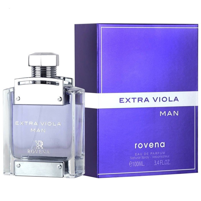عطر مردانه روونا (Rovena) مدل اسفوندو ویولا اینتنس اکسترا ویولا (Sfondo Viola Intense Extra Viola) حجم 100 میل