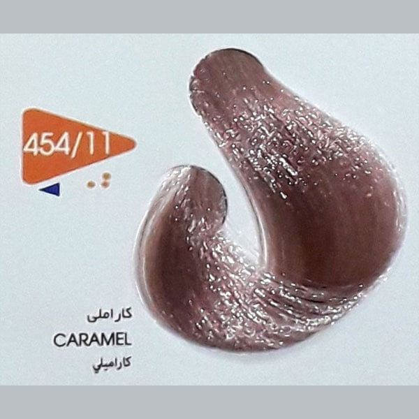 رنگ مو ویتامول (Vitamol) شکلاتی بنفش (شماره 454/11 حرفه ای) حجم 120 میل