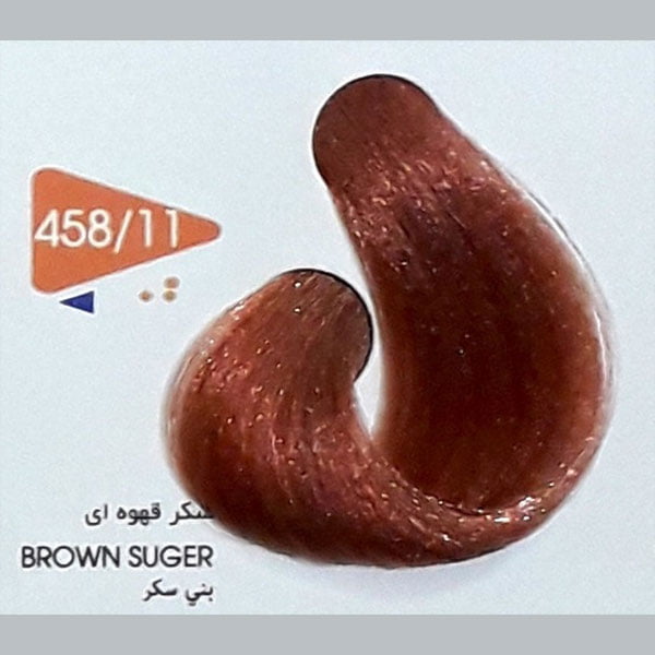 رنگ مو ویتامول (Vitamol) شکلاتی بنفش (شماره 458/11 حرفه ای) حجم 120 میل