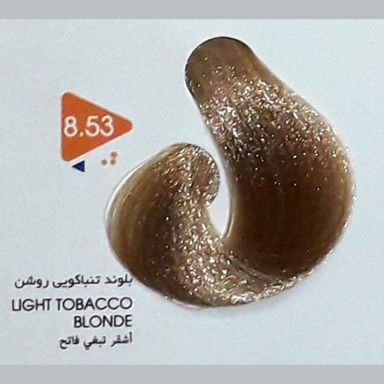 رنگ مو ویتامول (Vitamol) قهوه ای تنباکویی روشن (شماره 8/53 تنباکویی) حجم 120 میل