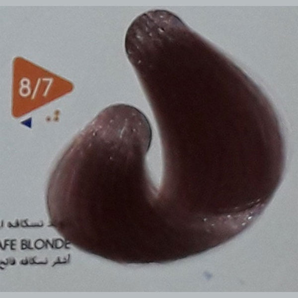 رنگ مو ویتامول (Vitamol) بلوند قهوه ای نسکافه ای روشن (شماره 8/7 نسکافه ای) حجم 120 میل