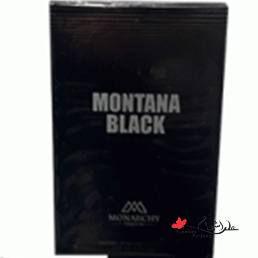 عطر مردانه مونارچی (Monarchi) مدل مونت بلک (Montana Black) حجم 100 میل